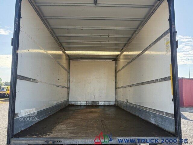 شاحنة صندوقية Mercedes-Benz Atego 816 Koffer 6m Ladebordwand ADR 3 Sitze AHK