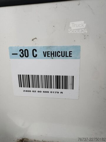Koelwagen Ford Transit Custom **FRIGO-EURO6**