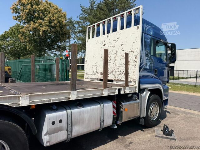 Plateforme de chargement ouverte MAN TGS 35.480 8X4 PRITSCHE + KRAN (29m!)  FASSI F3...