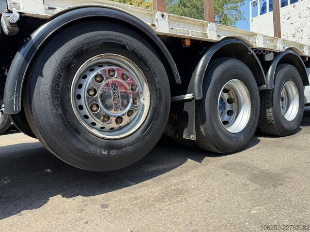 Plateforme de chargement ouverte MAN TGS 35.480 8X4 PRITSCHE + KRAN (29m!)  FASSI F3...