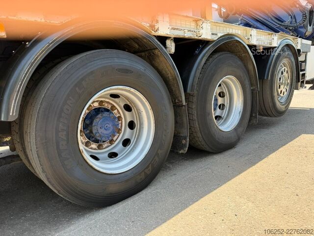 Plateforme de chargement ouverte MAN TGS 35.480 8X4 PRITSCHE + KRAN (29m!)  FASSI F3...
