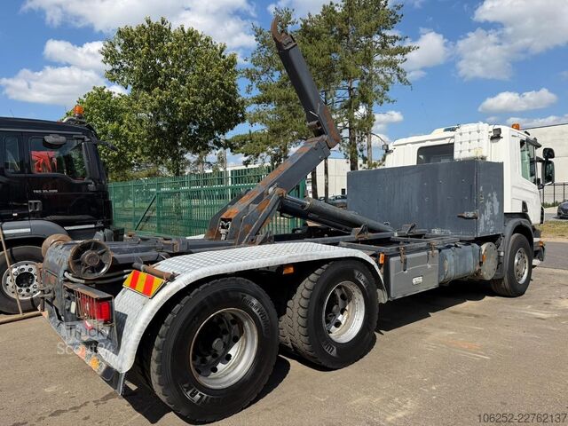Système de bras à crochet Scania P340 6x4 HOOKLIFT / GANCHO - MANUAL 4+4 - STEEL...