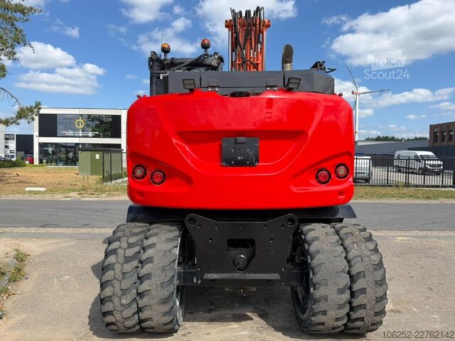 Pelle sur pneus HITACHI ZAXIS ZX145W-6 + SMP TILTROTATOR - TRIPPLE ARM ...