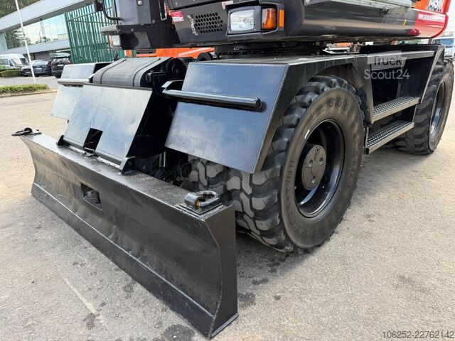 Wheel excavator HITACHI ZAXIS ZX145W-6 + SMP TILTROTATOR - TRIPPLE ARM ...