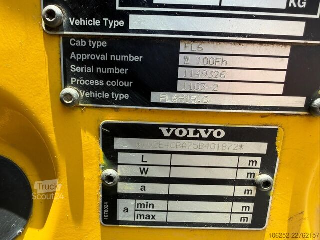 Open body Volvo FL220 - 15T - PICK-UP - MANUAL - A/C - EURO 3 -...