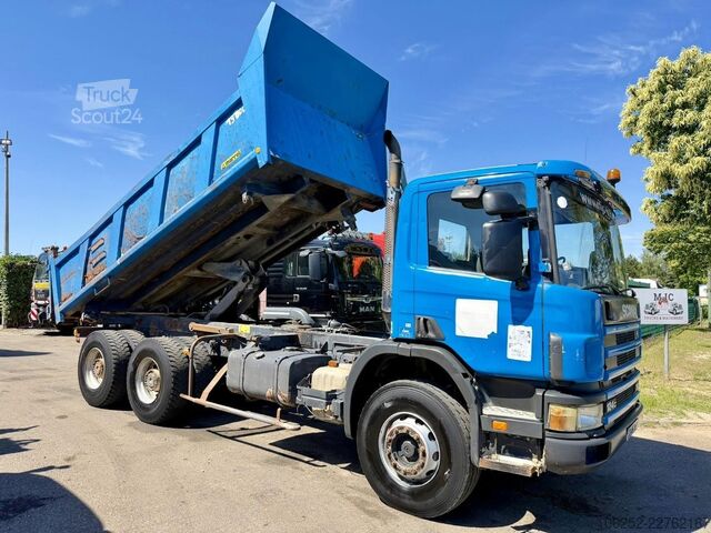 Tipper Scania 124C-360 6x4 TIPPER BORDMATIC - 2 SEITEN KIPPER...