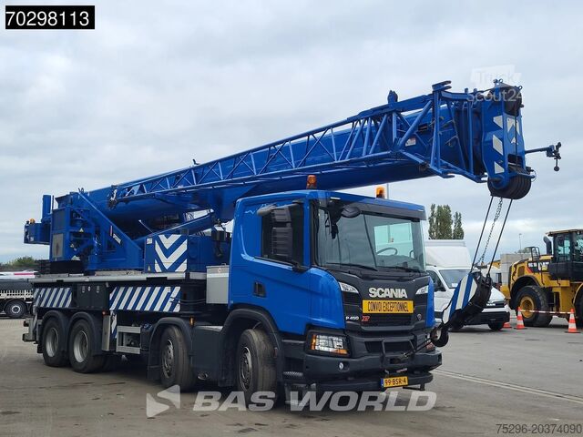 Platforma de încărcare Scania P450 P 8X4 Palfinger/SANY SPC500E Telescopic Cr...