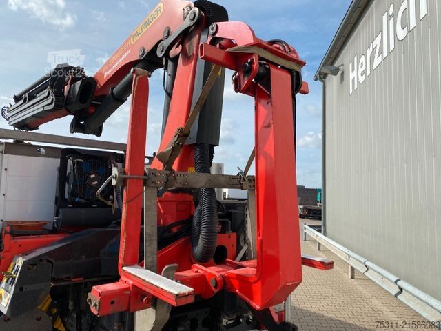 Automobilis ar plakanu platformu MERCEDES-BENZ 2540 LL Antos I Palfinger PK 22002EHD*Falt/Funk