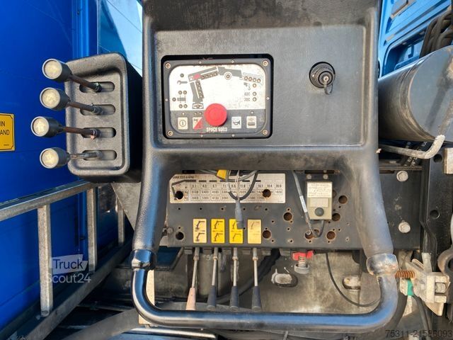 Automobilis ar plakanu platformu MAN TGS 18.460 4x4 Allrad I HIAB 322 E-6*16,10m*FUNK