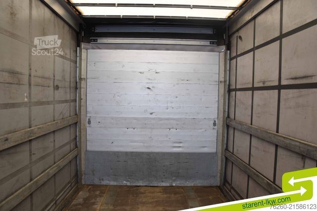 مقطورة نصفية مفتوحة مع قماش مشمع SCHWARZMÜLLER Palettenkasten Liftachse Hubdach SAF Achsen TÜV