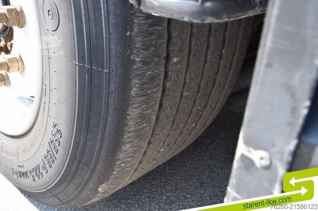 مقطورة نصفية مفتوحة مع قماش مشمع SCHWARZMÜLLER Palettenkasten Liftachse Hubdach SAF Achsen TÜV