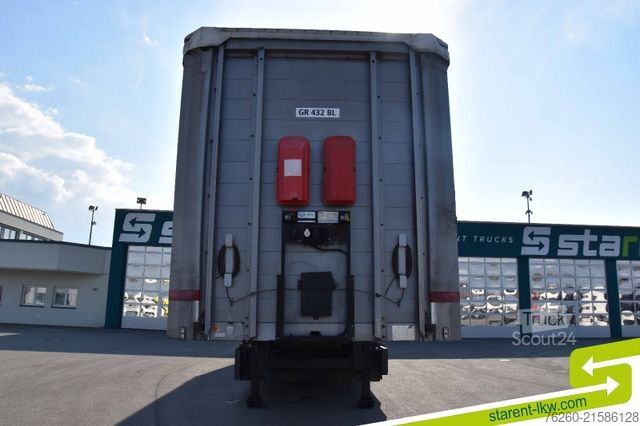 مقطورة نصفية مفتوحة مع قماش مشمع SCHWARZMÜLLER Bordwand Coils Mulde Palka TÜV 03/2027