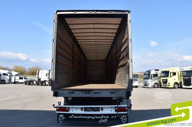 مقطورة نصفية مفتوحة مع قماش مشمع SCHWARZMÜLLER Bordwand Coils Mulde Palka TÜV 03/2027