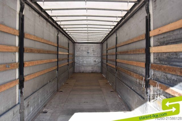 مقطورة نصفية مفتوحة مع قماش مشمع SCHWARZMÜLLER Bordwand Coils Mulde Palka TÜV 03/2027