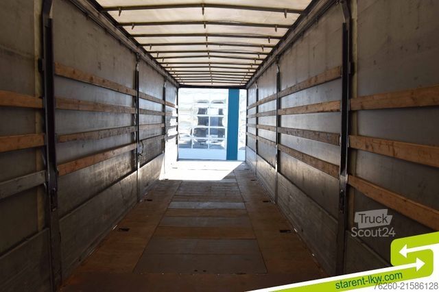 مقطورة نصفية مفتوحة مع قماش مشمع SCHWARZMÜLLER Bordwand Coils Mulde Palka TÜV 03/2027