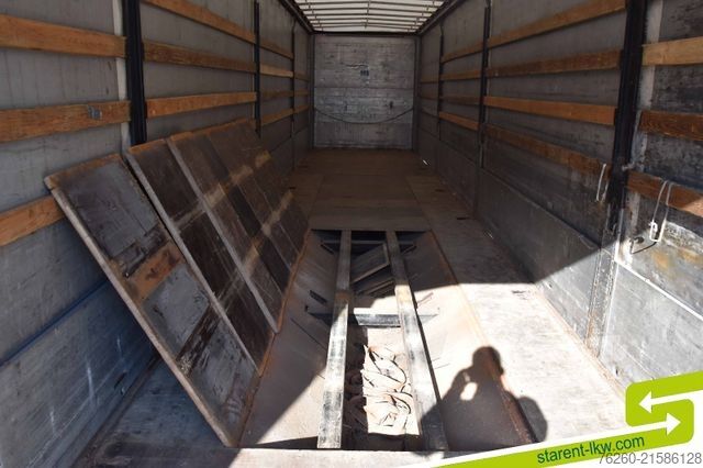 مقطورة نصفية مفتوحة مع قماش مشمع SCHWARZMÜLLER Bordwand Coils Mulde Palka TÜV 03/2027