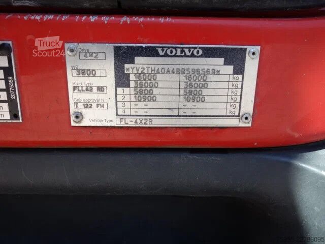 Vatrogasno vozilo Volvo FL 260 PK ZIEGLER PUMP EURO5