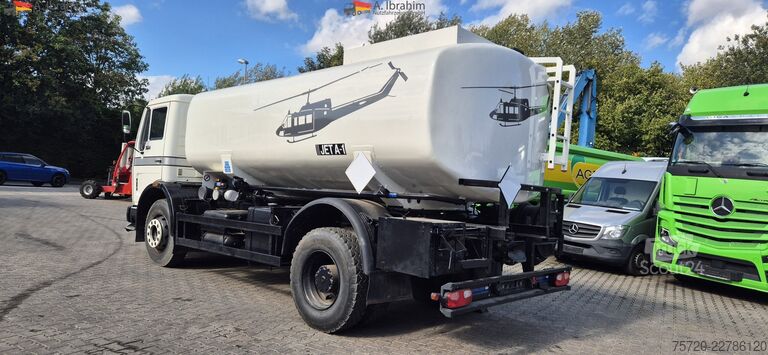 Cisterni tovornjak Mercedes-Benz 1624  14000 L gesamt (Kerosin   Diesel   Heizöl)
