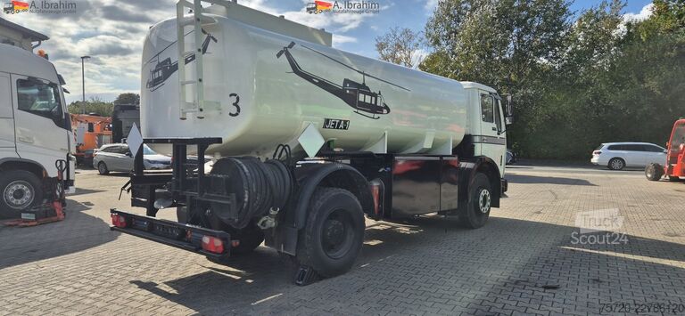 Cisterni tovornjak Mercedes-Benz 1624  14000 L gesamt (Kerosin   Diesel   Heizöl)