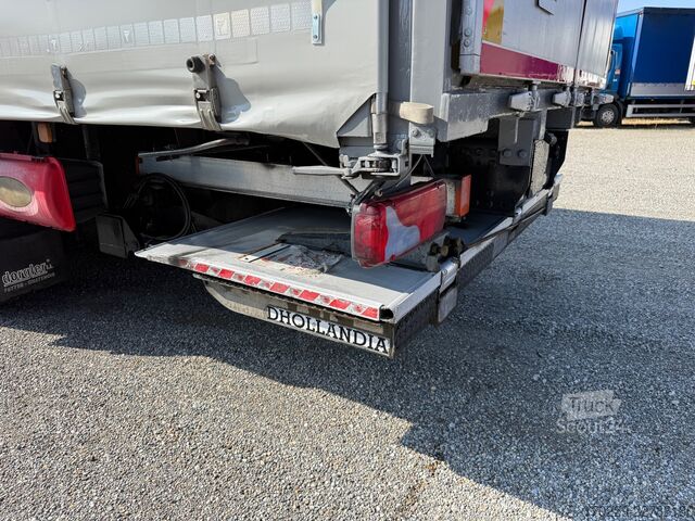 Tovorno vozilo s ravno platformo in ponjavo MAN TGS 26.360