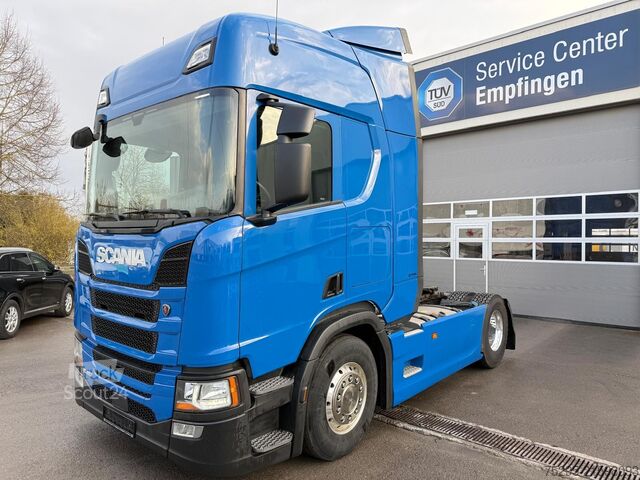 Veículo comercial Scania R410 Standard TOPLIN Retarder ALCOA FullSpoiler