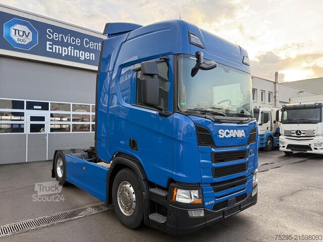 Veículo comercial Scania R410 Standard TOPLIN Retarder ALCOA FullSpoiler