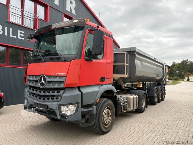 Standart çekici ünitesi MERCEDES-BENZ Arocs 1951 mit 3-Achs-Alumulde Schwarzmüller*VB*