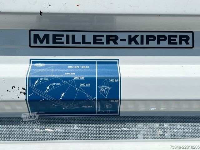 Kiper kamion MAN L90 18.284 4x4 LOF Kipper/Kran/47 tkm/HA gelenkt
