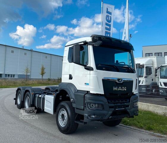 Teherautó alváz MAN TGS 33.520 BL 6x4 CH/33 to/RS 3,60 m/PTO/AHK/Neu
