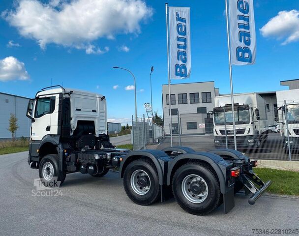 Teherautó alváz MAN TGS 33.520 BL 6x4 CH/33 to/RS 3,60 m/PTO/AHK/Neu