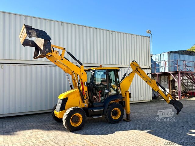 Riteņu iekrāvējs JCB 3CX Compact / 2022 BJ / Hammer + Schaufeln