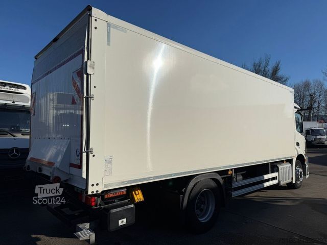 Box truck MERCEDES-BENZ ACTROS 1830 L Koffer 7 m LBW 2 T*LASI VDI*73 tkm
