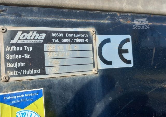 Annan MAN 13.240 4x4 BL Allrad Jotha