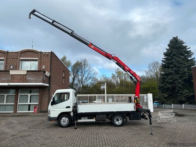Truck-mounted crane van MITSUBISHI FUSO 5S13 Pritsche + Fassi F40B Kran  4x2