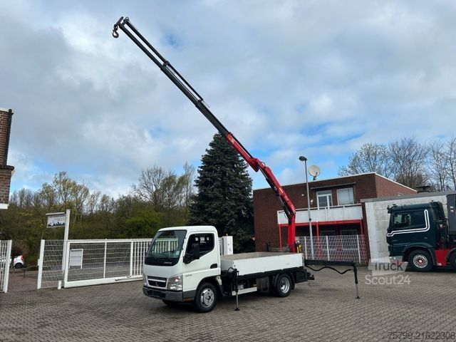 Truck-mounted crane van MITSUBISHI FUSO 5S13 Pritsche + Fassi F40B Kran  4x2