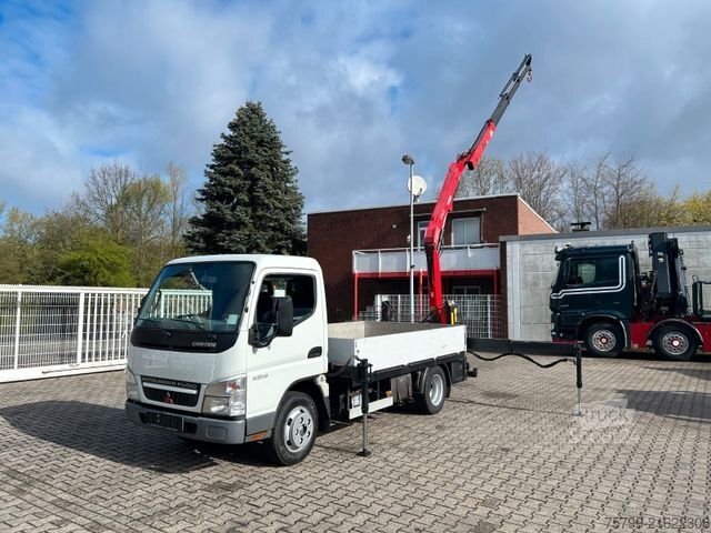 Truck-mounted crane van MITSUBISHI FUSO 5S13 Pritsche + Fassi F40B Kran  4x2