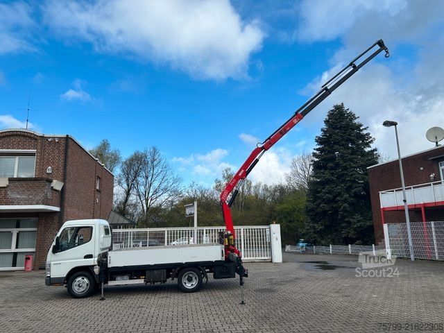 Truck-mounted crane van MITSUBISHI FUSO 5S13 Pritsche + Fassi F40B Kran  4x2
