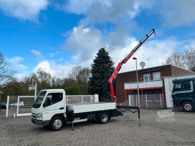 Truck-mounted crane van MITSUBISHI FUSO 5S13 Pritsche + Fassi F40B Kran  4x2