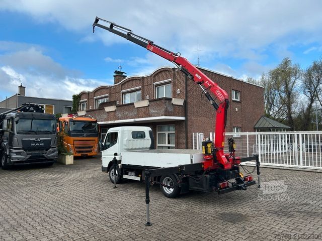 Truck-mounted crane van MITSUBISHI FUSO 5S13 Pritsche + Fassi F40B Kran  4x2