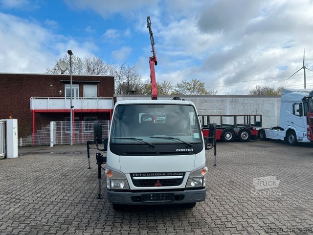 Truck-mounted crane van MITSUBISHI FUSO 5S13 Pritsche + Fassi F40B Kran  4x2