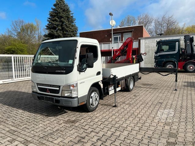 Truck-mounted crane van MITSUBISHI FUSO 5S13 Pritsche + Fassi F40B Kran  4x2