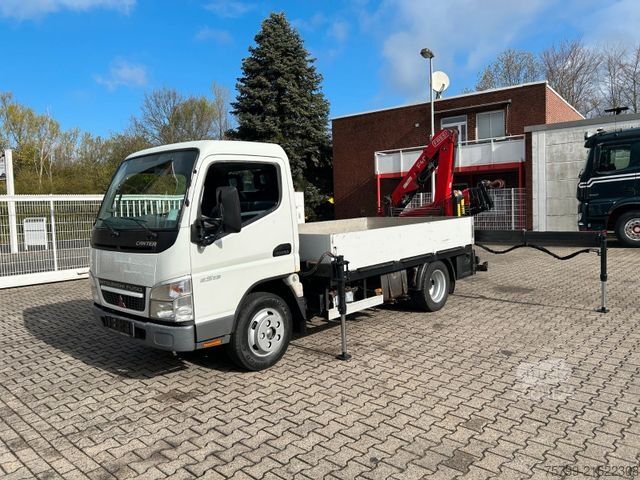 Truck-mounted crane van MITSUBISHI FUSO 5S13 Pritsche + Fassi F40B Kran  4x2
