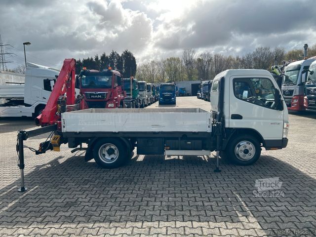 Truck-mounted crane van MITSUBISHI FUSO 5S13 Pritsche + Fassi F40B Kran  4x2