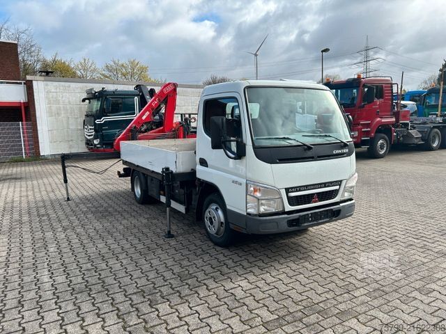 Truck-mounted crane van MITSUBISHI FUSO 5S13 Pritsche + Fassi F40B Kran  4x2