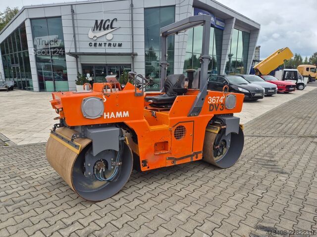 Válec Hamm DV 3.22H / TANDEM ROLLER / SERVICED!