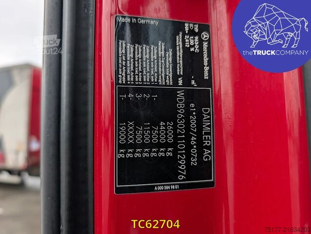 Sliding tarpaulin Mercedes-Benz 2548