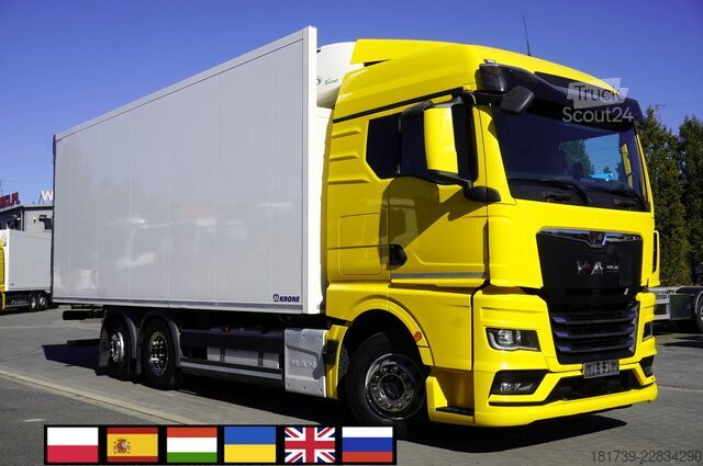 Refrigerated truck MAN TGX 26.510 6×2-4 / Krone 18 EPAL / 2023