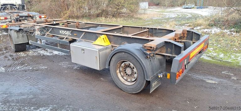 Konténerszállítás Kögel AW 18 BDF-Anhänger