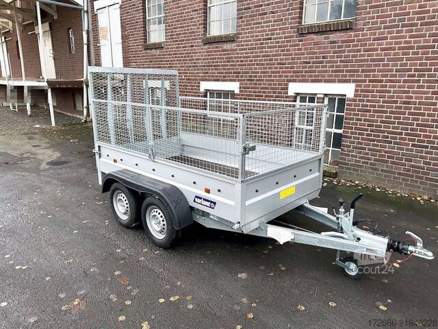 Dieplader Variant VARIANT 2004 F2 MR K | RAMPE 257X145X39CM 2000KG TIEFLADER + GITTERAUFSATZ