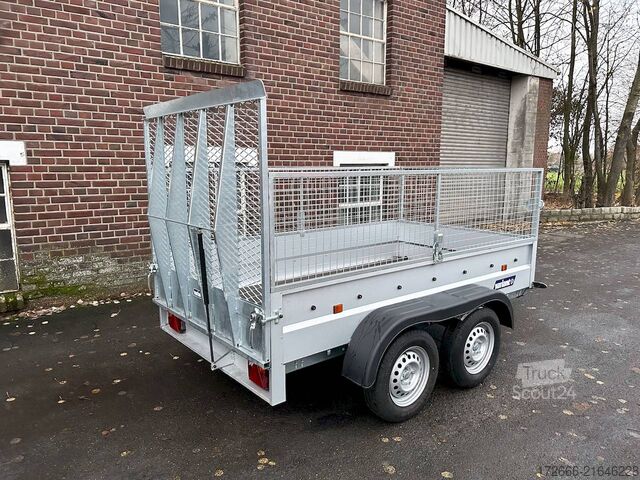 Dieplader Variant VARIANT 2004 F2 MR K | RAMPE 257X145X39CM 2000KG TIEFLADER + GITTERAUFSATZ